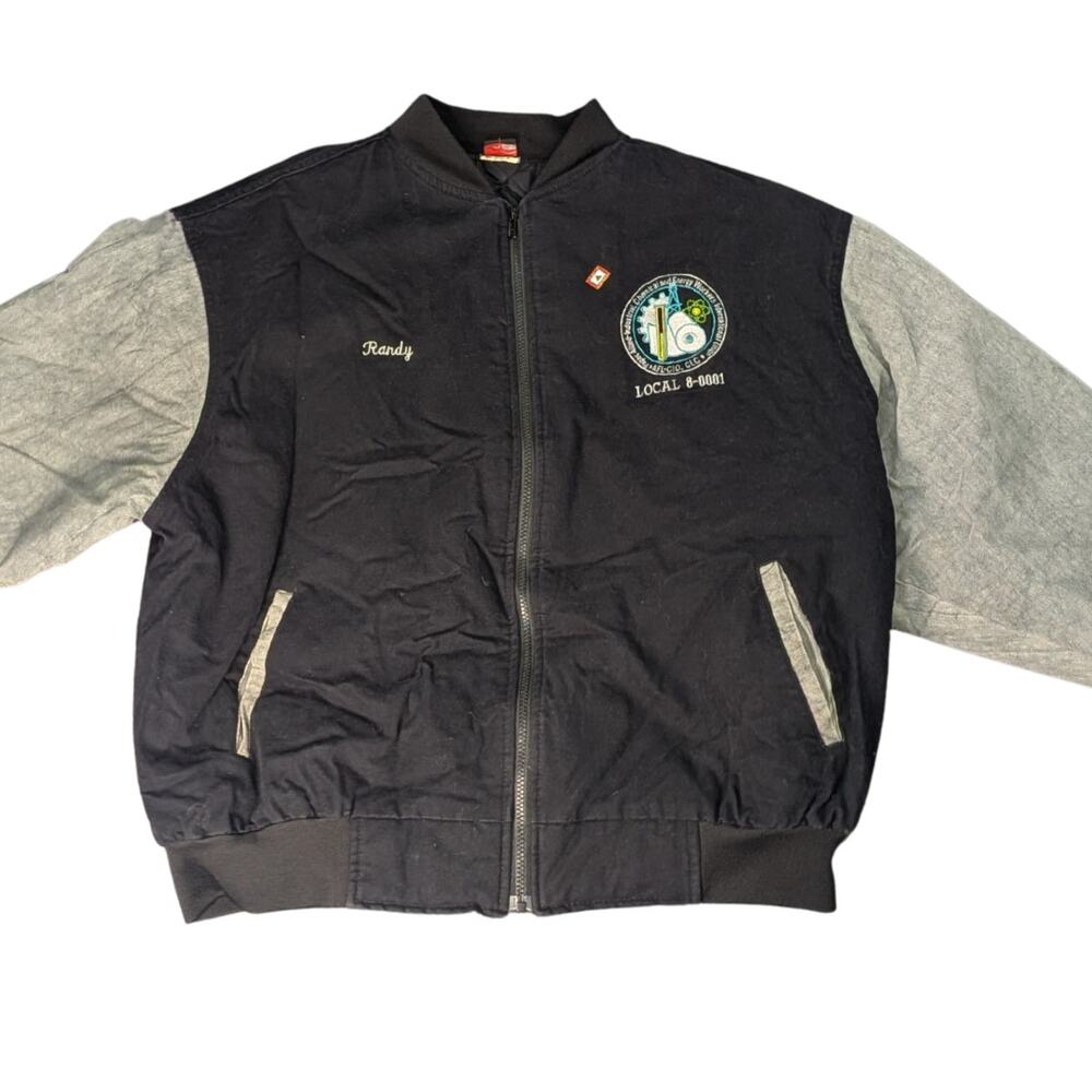 Vintage Chemical and Energy Workers International Union Letterman Jacket
